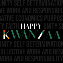 Load image into Gallery viewer, Celeplated Kwanza Napkin